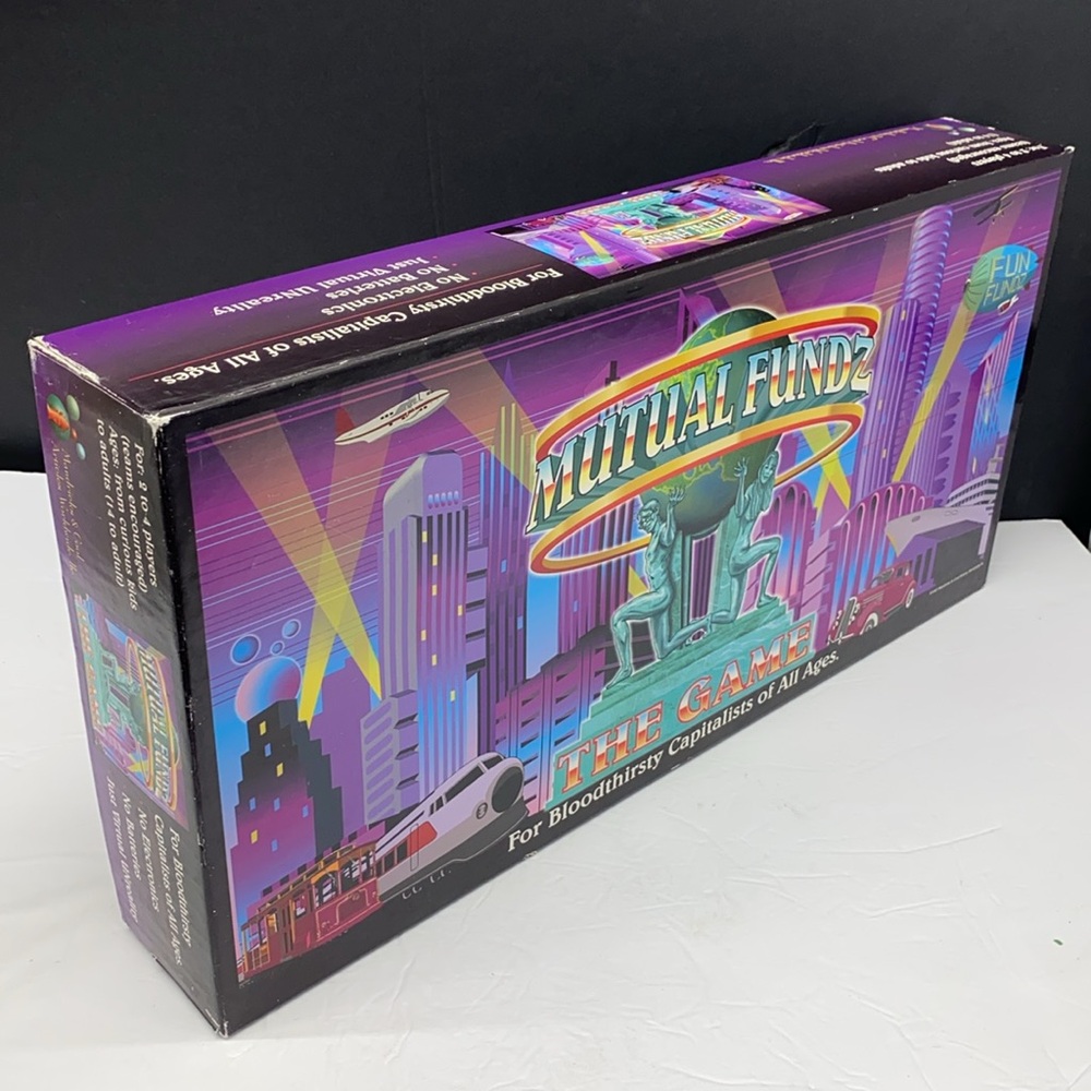 Mutual Fundz Board Game Stock Trading Strategy Investor Funds Money Market